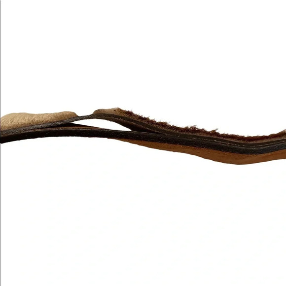 Genuine Leather and Animal Hair Hide Belt - Picture 10 of 10